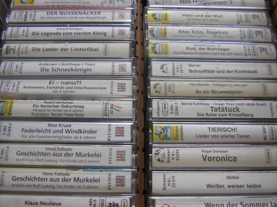 Auswahl Hörspiel-Kassetten - Patmos Schwanni Pläne MC