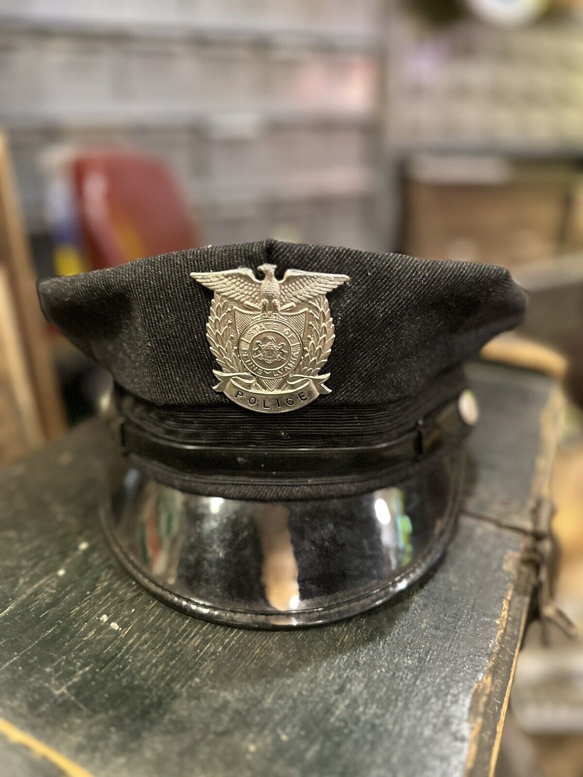 vintage state trooper hat - Gem vintage state trooper hat - Gem