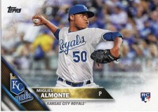  2016 Topps Rookie Miguel Almonte RC