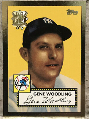 2002 Topps 1952 Reprints #15 Gene Woodling New York Yankees