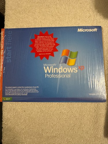 Microsoft Windows XP Professional SP1a - NO PRODUCT KEY!!! - Picture 2 of 2