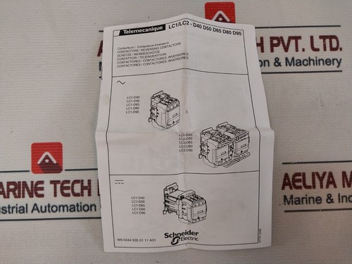 Telemecanique/Schneider Electric LC1 D65 Contactor 600V A.C - Picture 11 of 12