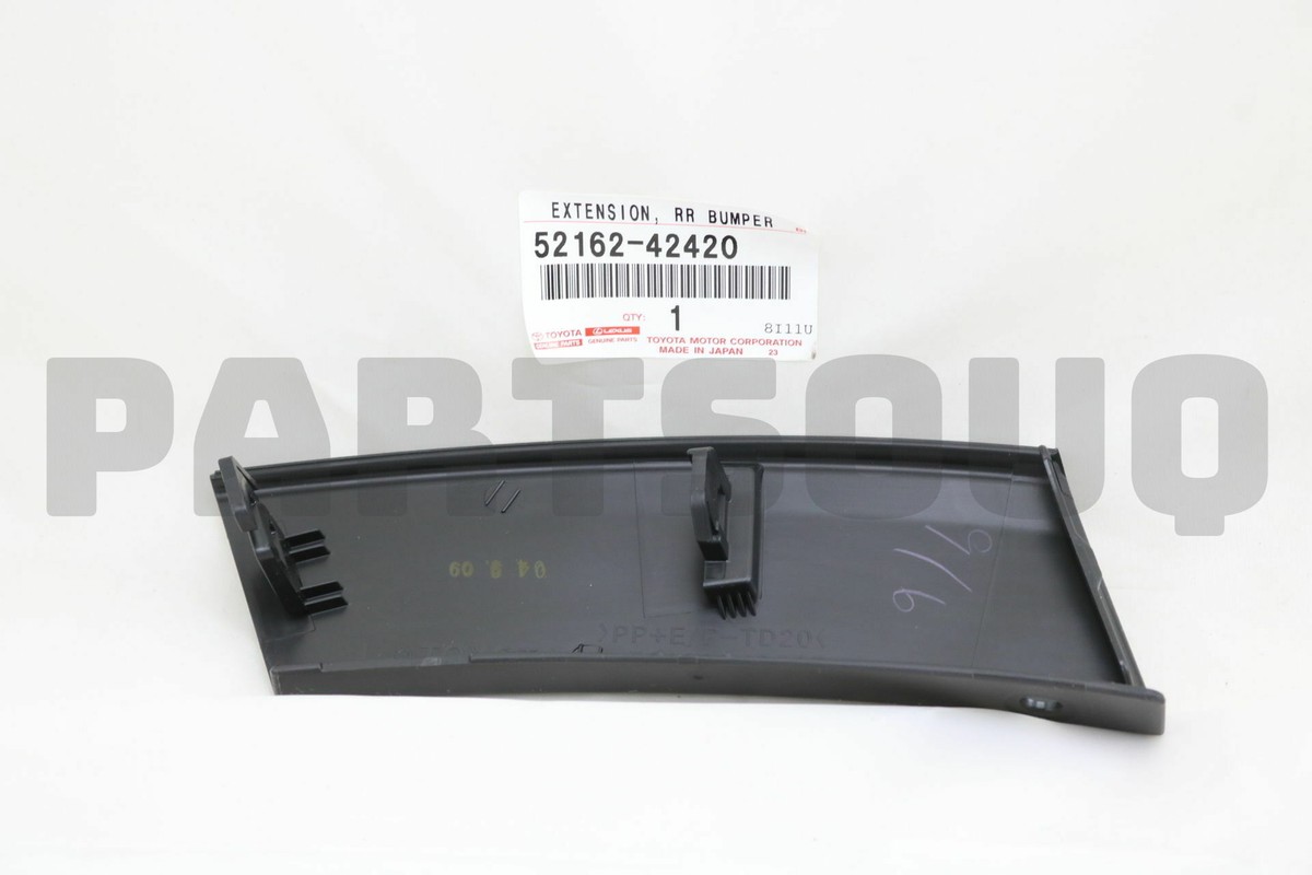 5216242420 Genuine Toyota EXTENSION, RR BUMPER 52162-42420 | eBay