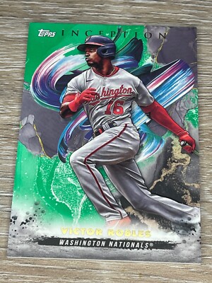 Victor Robles [Green] 2023 Topps Inception Baseball #2 Washington Nationals