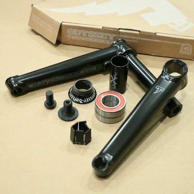 ODYSSEY BMX THUNDERBOLT BICYCLE CRANKS BLACK FIT CULT SUNDAY | eBay