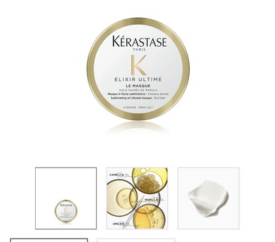 Kerastase Elixir Ultime Le Masque Hair Mask  2.55 fl oz 75 mL New