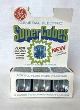 GE SuperCubes for all flashcube cameras.