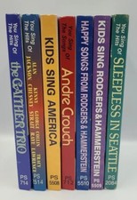 Lot of 6 Vintage You Sing The Hits Pocket Songs Karaoke Cassette Tapes