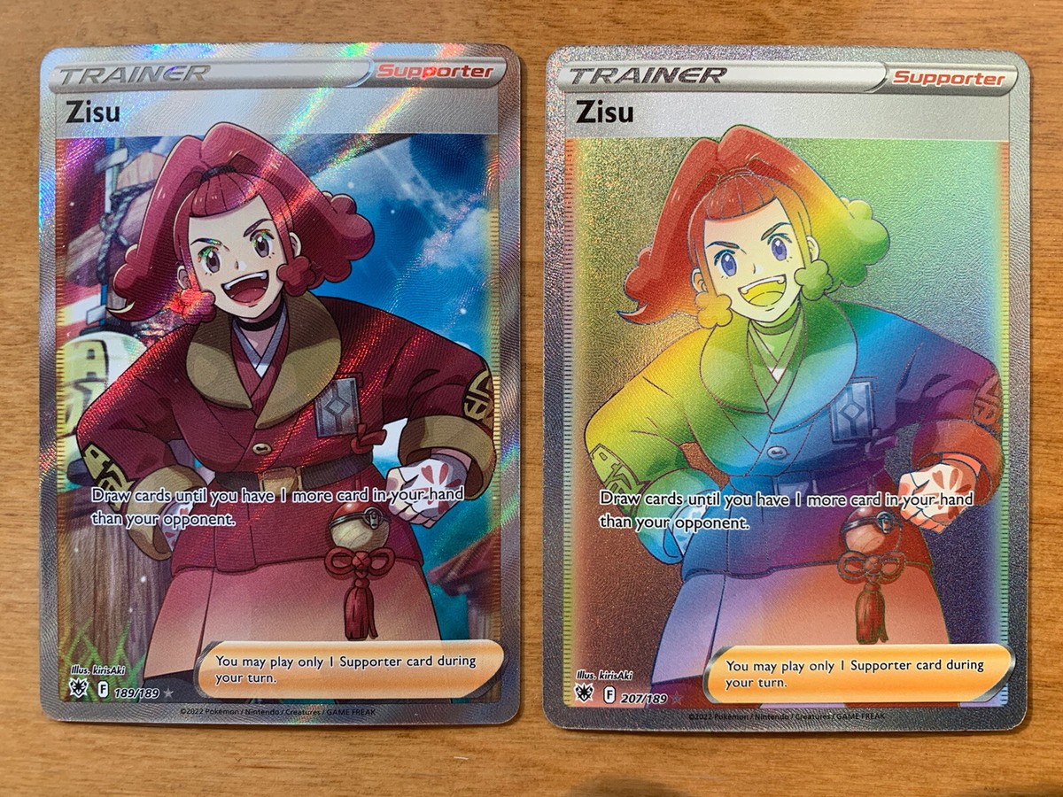 その他 goisu Pokemon Zisu 207/189, Zisu 189/189 Rainbow Astral Radiance Full