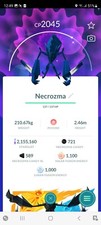 AMAZING   SHINY LEGENDARY NECROZMA    - PKMN GO  - NOT REGISTERED 