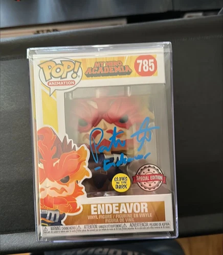 Funko Pop! Vinyl: My Hero Academia - Endeavor (Glows in the Dark) - Signed