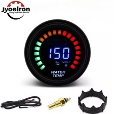 New 252mm Car Digital Psi Turbo Boostwateregt Gaugeoil Temptachometer