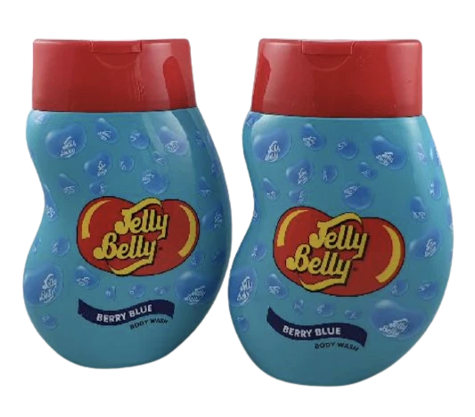 2 x Jelly Belly Body Wash Berry Blue 400ml