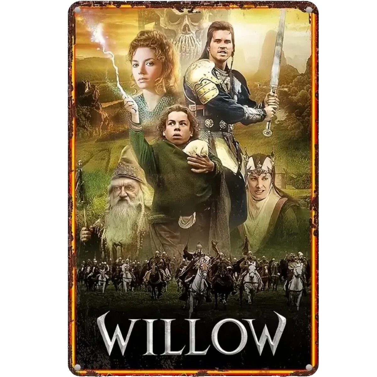 Placas Y Letreros estaño Marrón