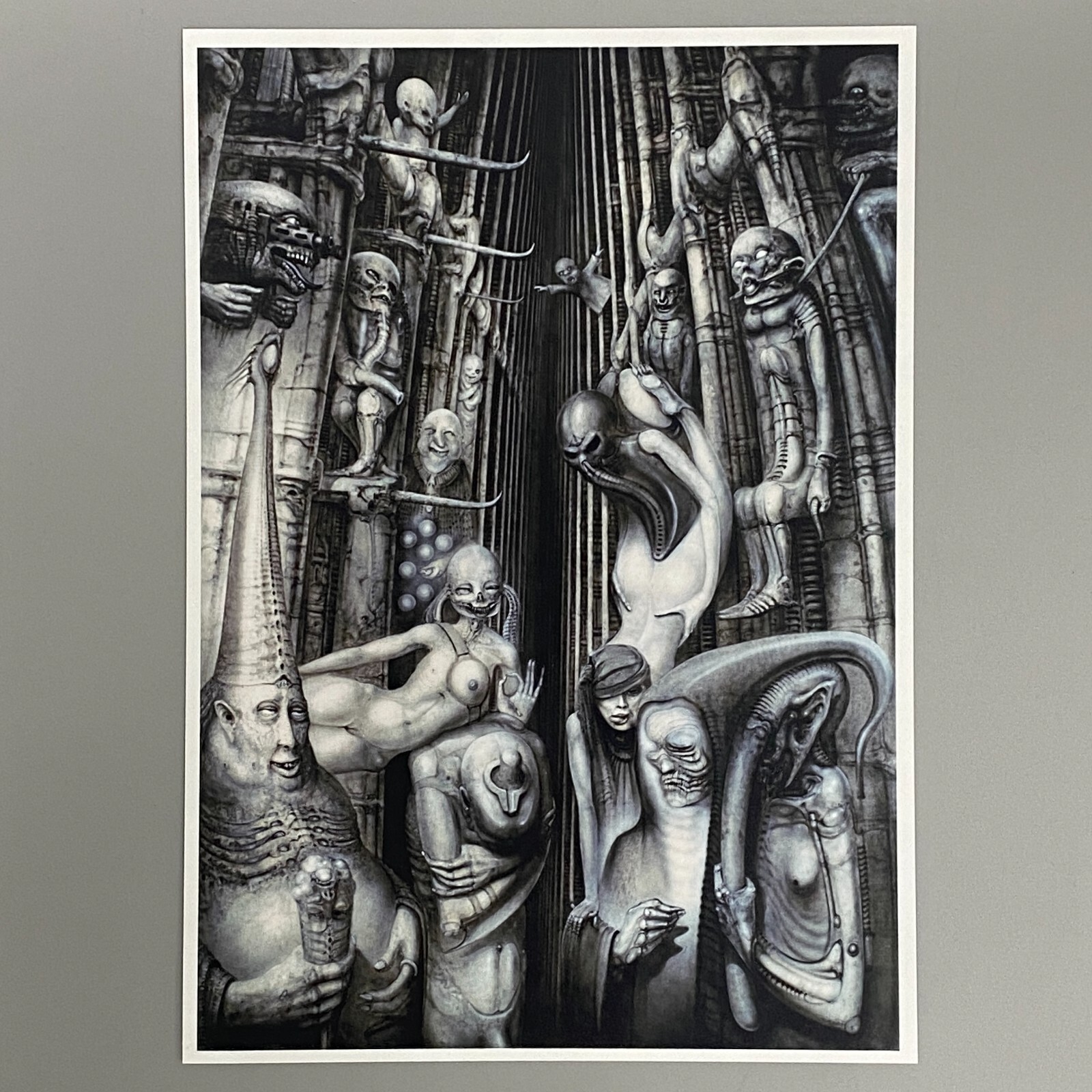 THE BEAST 666 H.R. GIGER SCI-FI FANTASY BIOMECHANICAL ART PICTURE POSTER
