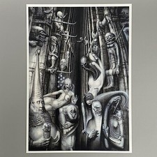 Der Beast 666 H.R. Giger Sci-Fi Fantasy Biomechanische Kunst Bild Poster
