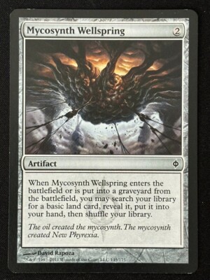 1x MTG Mycosynth Wellspring - New Phyrexia (NPH) #145 - Magic the Gathering