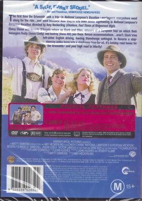 National Lampoon's EUROPEAN VACATION DVD Chevy Chase NEW & SEALED
