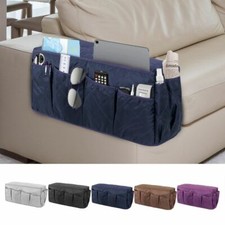 14 Pockets Sofa Arm Rest TV Remote Control Organizer Holder Chair Couch Bag