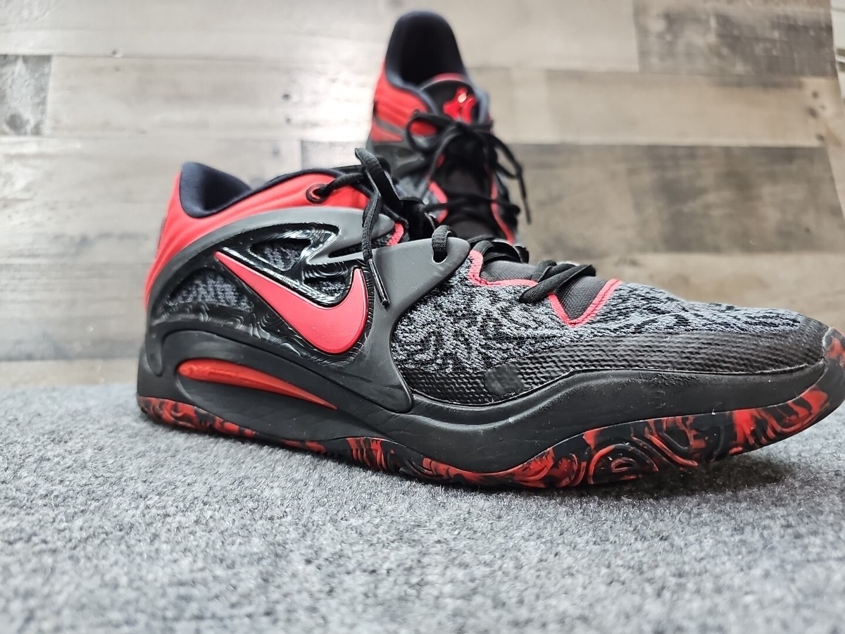 Nike KD 15 Bred Basketball Shoes Mens 12.5 Black University Red Nike KD 15 Bred - DC1975-003 for Sale | Authenticity  main image 2