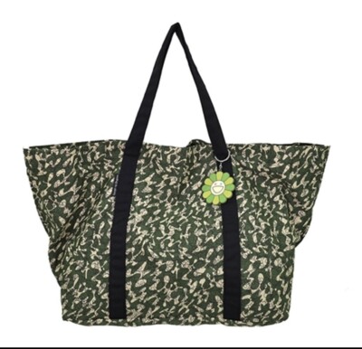 Takashi Murakami jungle Camo Tote Bag kaikai kiki camouflage