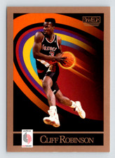 1990 Skybox Card, #239 Cliff Robinson, Portland Trailblazers Rookie