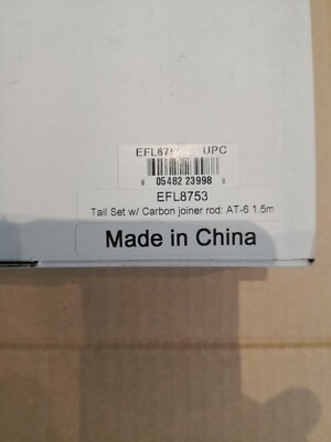 E-flite EFL8753 TAIL SET W CARBON JOINER ROD AT-6  1.5M  E-FLITE eflite 