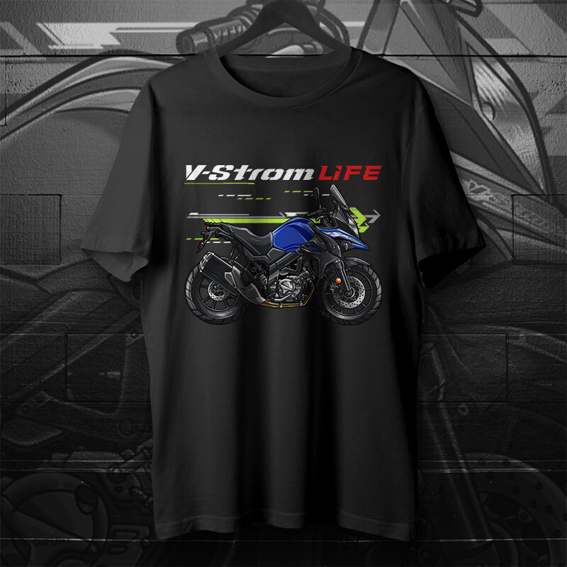 Suzuki V-Strom 650 Motorcycle T-Shirt for Adventure Riders | eBay