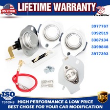 For WHIRLPOOL DRYER THERMOSTAT FUSE KIT 3977767 3392519 3387134 3399848 3977393