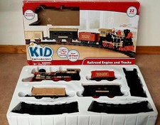2015 KID CONNECTION BATTERY POWERED LIGHTS SOUND 22PC TRAIN 10' TRACK  BATTERY