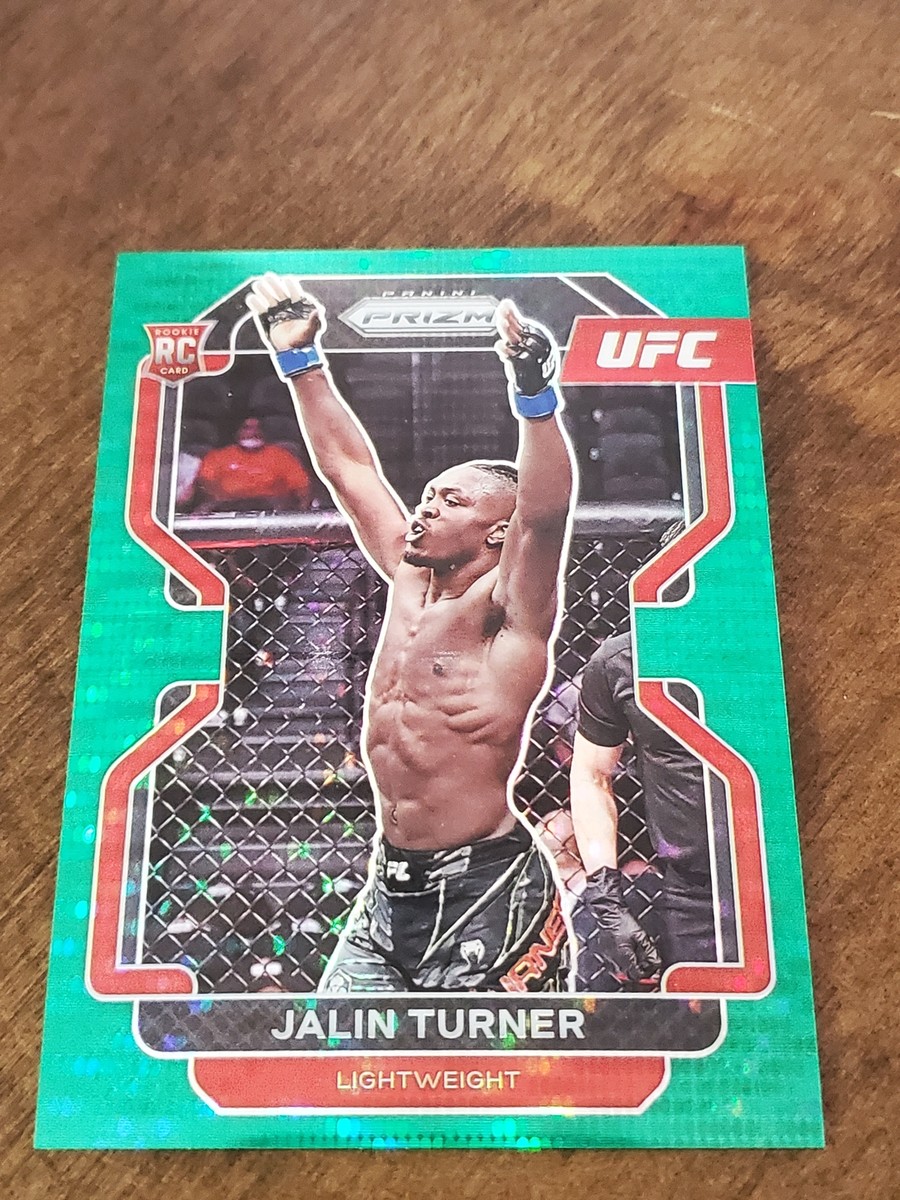2022 Panini Prizm UFC Green Pulsar JALIN TURNER #164 RC 01/25 SSP