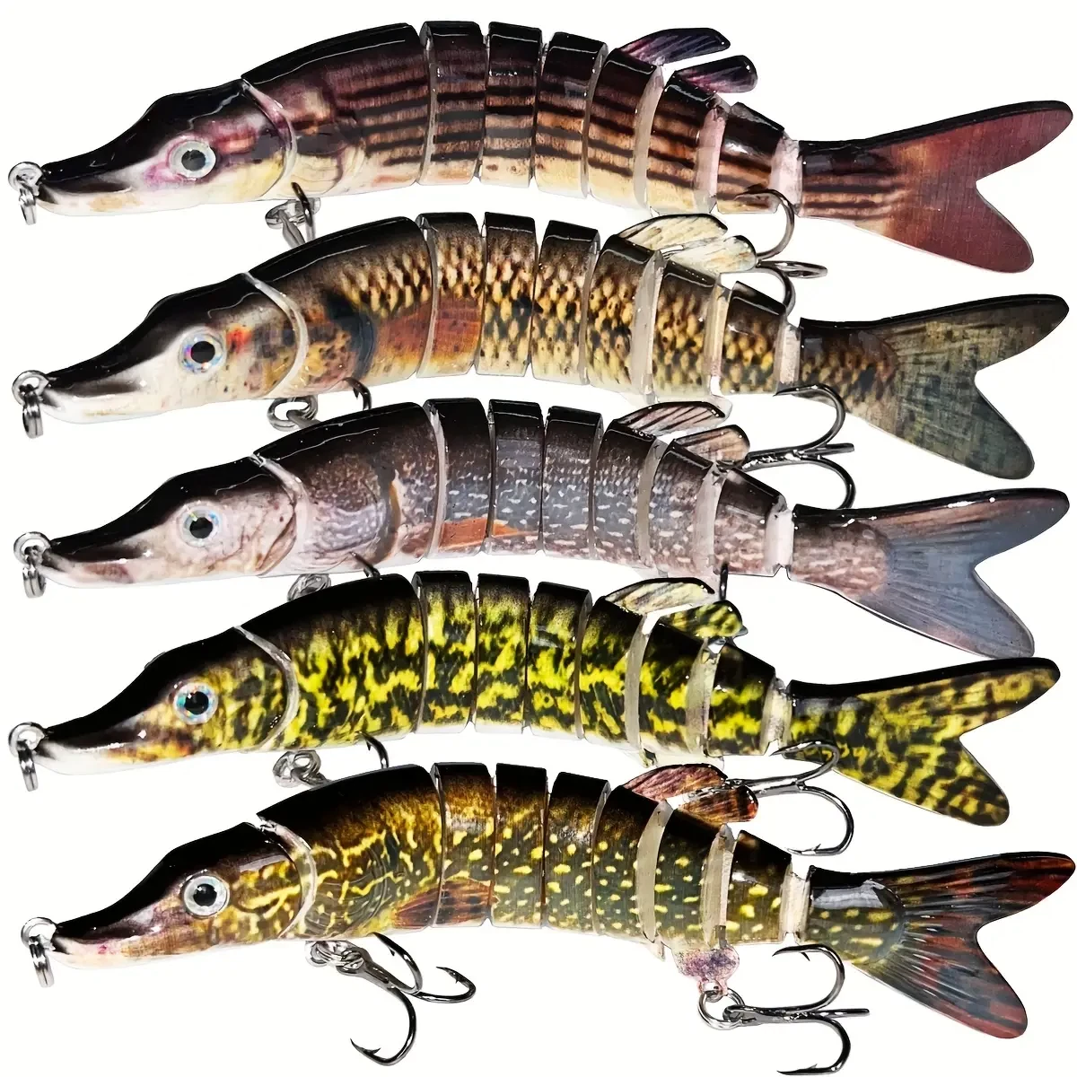 50 Angelköder, Fischköder, Lure, Wurm (Neu Und Originalverpackt) In