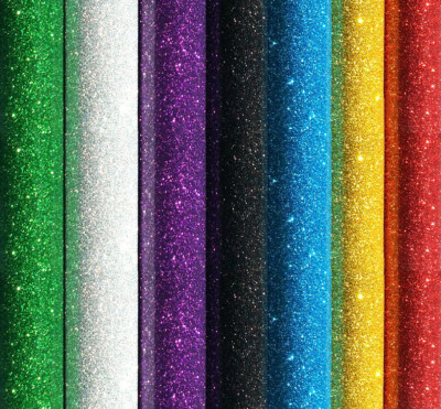 Metallic Glitter Vinyl Fabric -13 Colors to Choose From- 54'' Wide - 1 yd Plastic