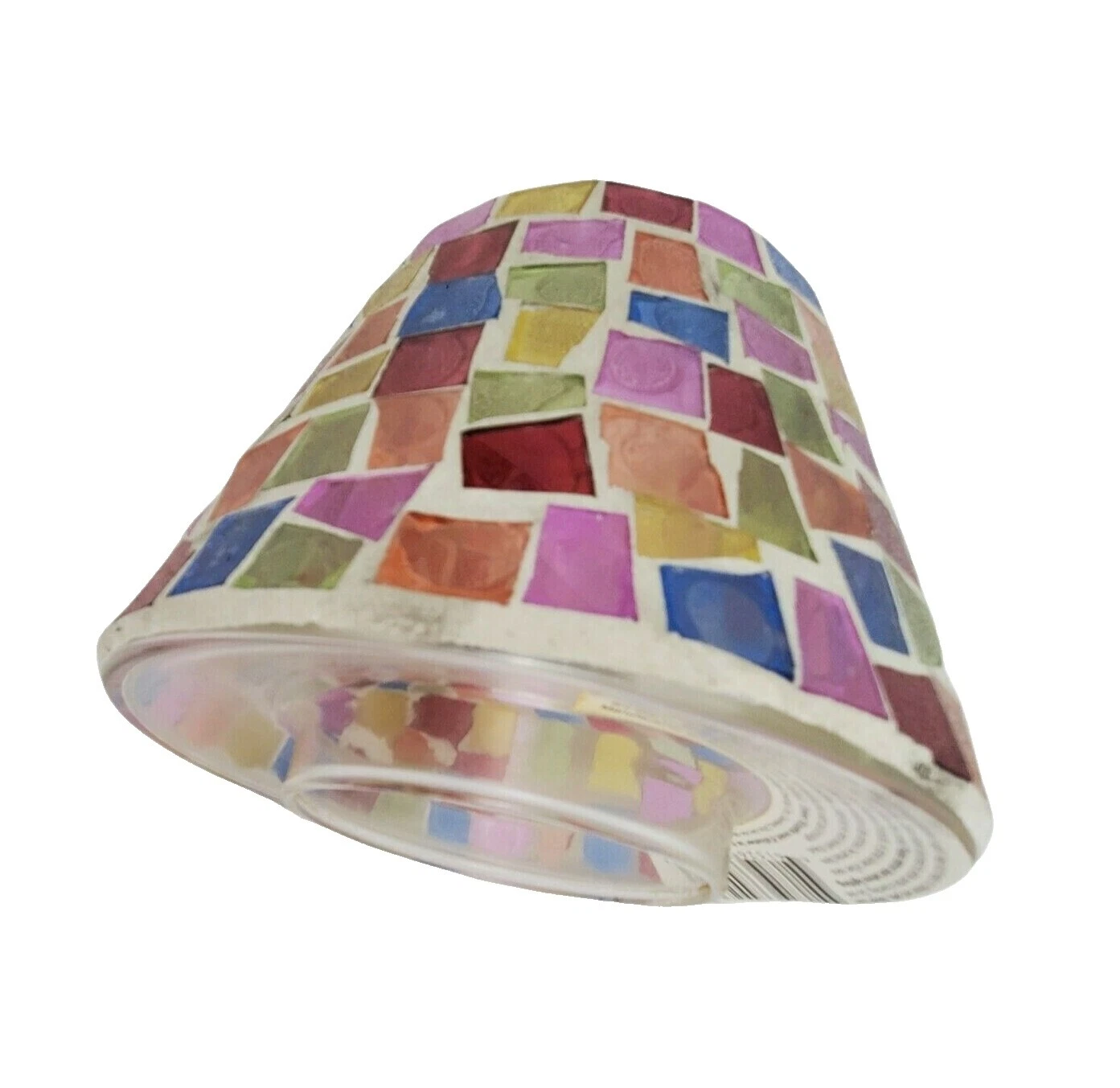 Tonos de Vela Art Deco de Vidrio/Toppers