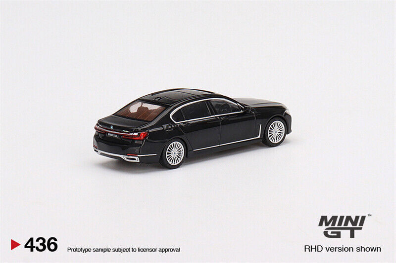 MINI GT 1:64 BMW 750Li xDrive Black Sapphire Diecast Model