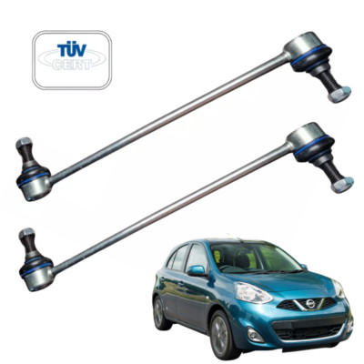 Front Anti-Roll Bar Drop Links Pair – For Kia Picanto 2011-2017 – TUV Certified, Lifetime Warranty