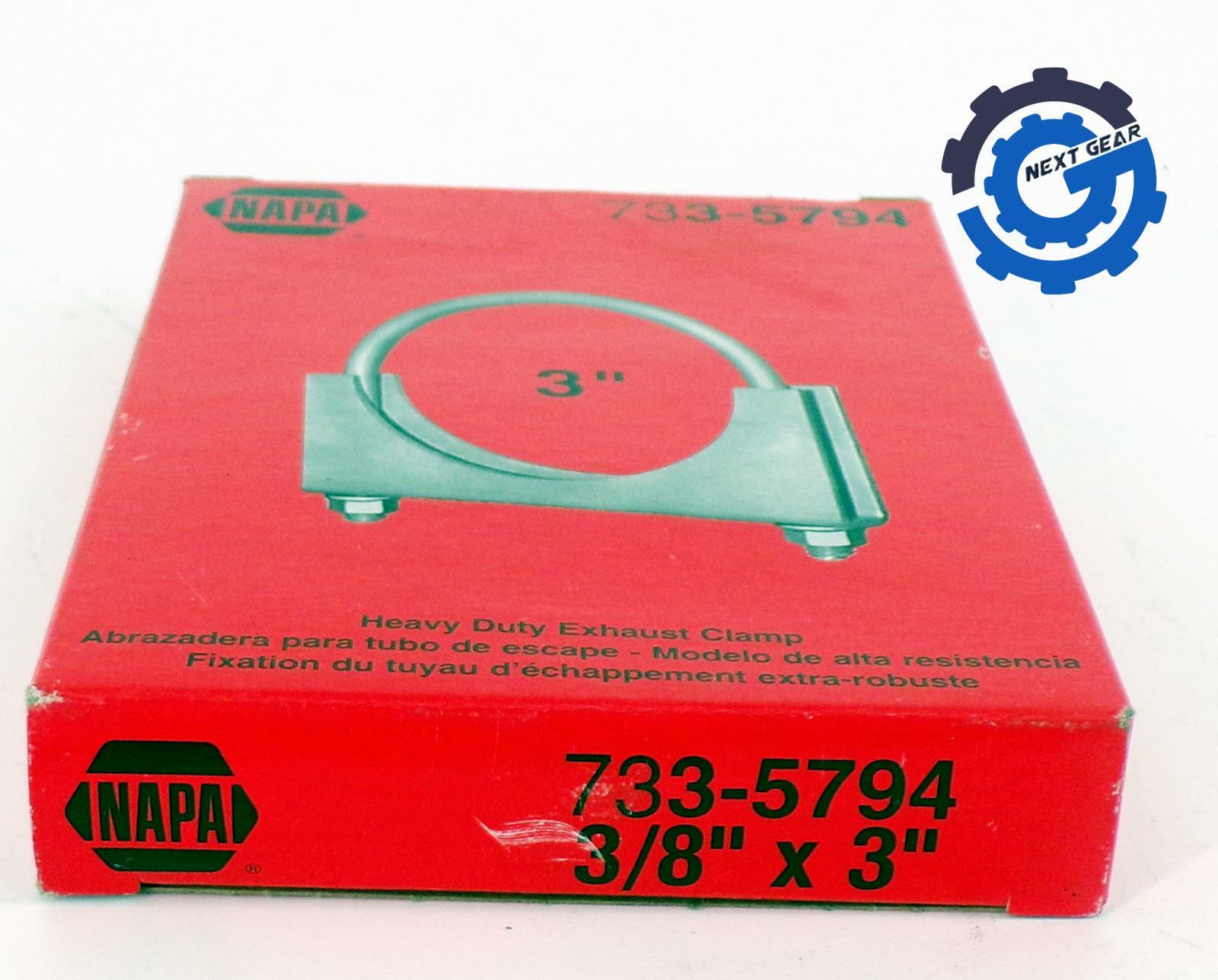 7335794 New NAPA Heavy Duty Exhaust Clamp 3 inch 3/8 Saddle Hanger eBay