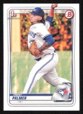 2020 Bowman Draft TRENT PALMER 1st Year Baseball card TORONTO BLUE JAYS #138