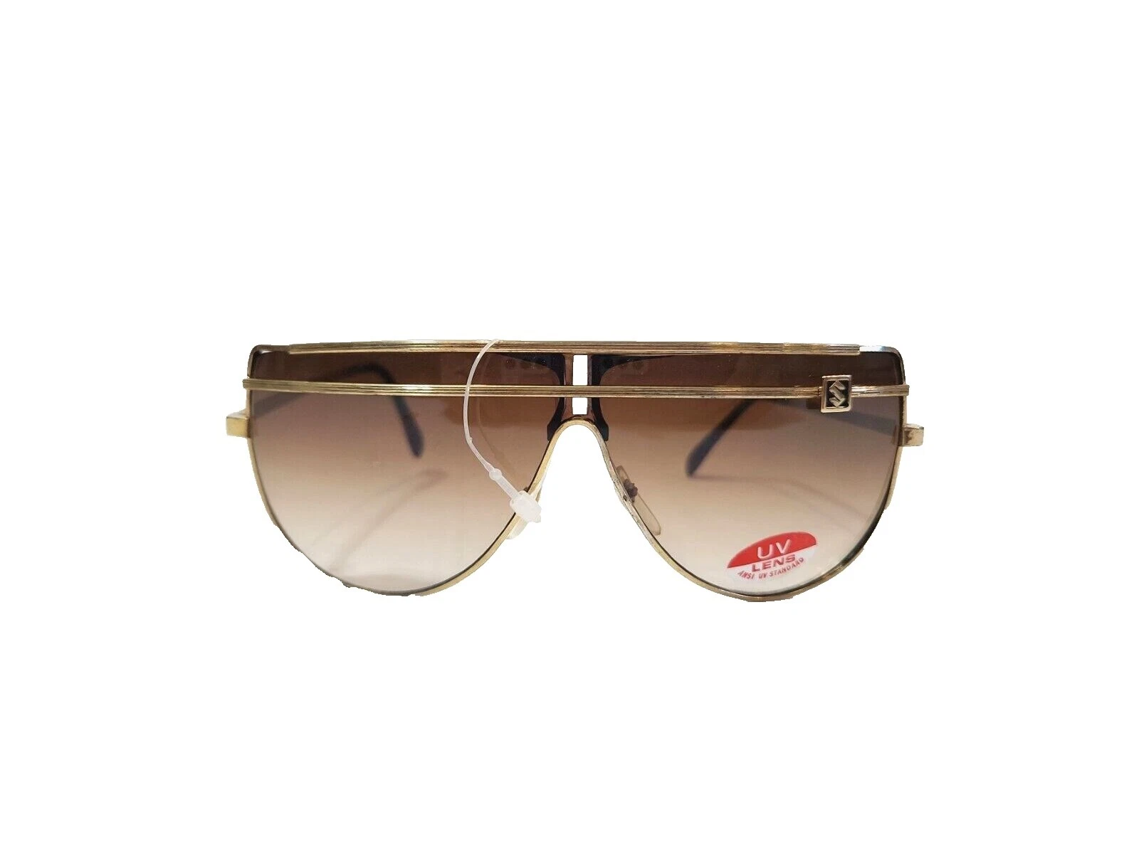 Gafas de Sol Vintage escudo de hip hop