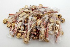 Lot of 50 Copper Brass Boatswain Pipe Key Chain~Nautical Marine Bosun Whistle