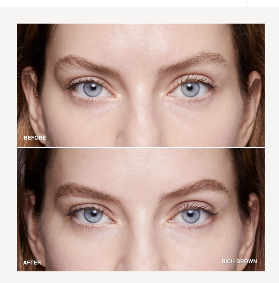 Lápiz de cejas de larga duración Bobbi Brown perfectamente definido ~ marrón rico ~ talla completa ~ nuevo Foto 4 de 4