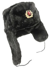 Ushanka ★ Russische Wintermütze Fellmütze Schapka Uschanka ★ Шапка-ушанка