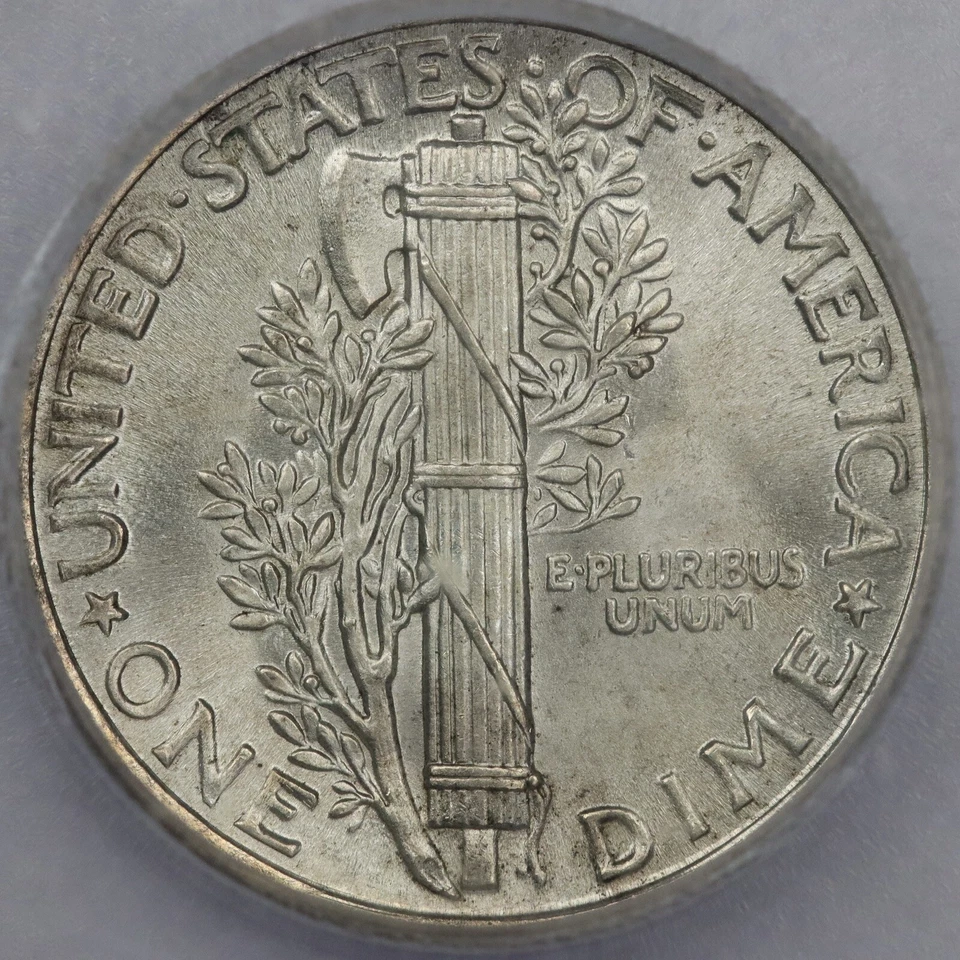 1937 10c Mercury Dime - ICG MS 66 FB - Image 2 of 4