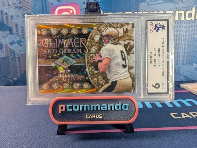 2024 Topps Resurgence - MGC Graded 10 Drew Brees /50