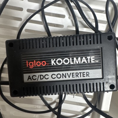 お話中 閉店セール中【貴重】iqloo イグルー KOOL MATE36 Igloo Kool Mate 36 Portable Thermo Electric Cooler AC/DC 12v Power