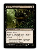 Relic Putrescence 77 Common Scars of Mirrodin Magic: The Gathering Near Mint