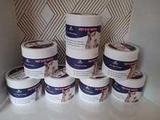 Lot Of 2 100 Piece Pet Eye Wipes For Cats  Dogs New   Exp 04/2027