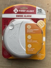 First Alert Smoke Alarm Hard-Wired with Battery Backup