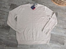 NWT Mens Croft  Barrow Crewneck Sweater Toffee Size XL Super Soft  Cozy NEW