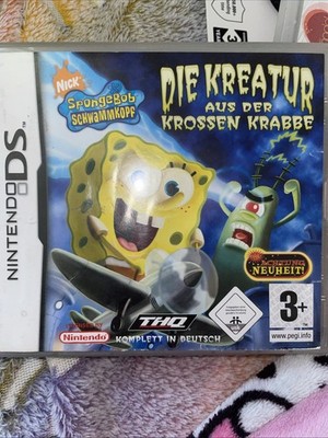 Spongebob Schwammkopf: die Kreatur aus der Krossen Krabbe (Nintendo DS)